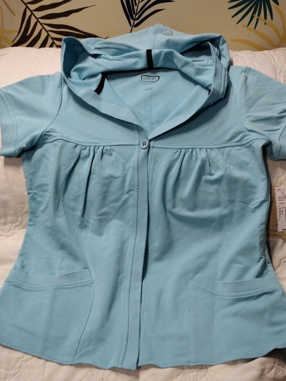 Girl's One Button Hoodie